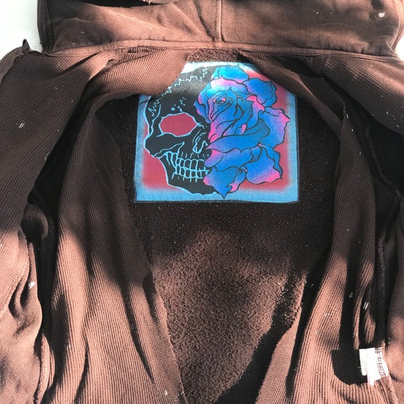 Grail distressed hummingbird winter tree hoodie - Picture 8 of 8